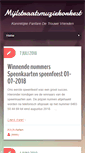 Mobile Screenshot of mijlstraatsmuziekorkest.be